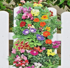 Hummingbird Vertical Garden Kit Hanging Planter with Seeds | Stocking Stuffer 