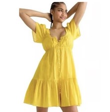J.Crew Dress Size S Yellow