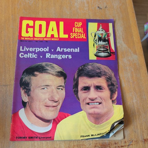 1971 goal magazine no 144 - goal, no.144