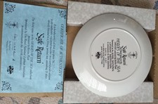 RNLI collectors plates , good condition in original boxes with certificates , li