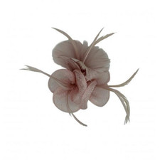 Small Twisted Flower Feather