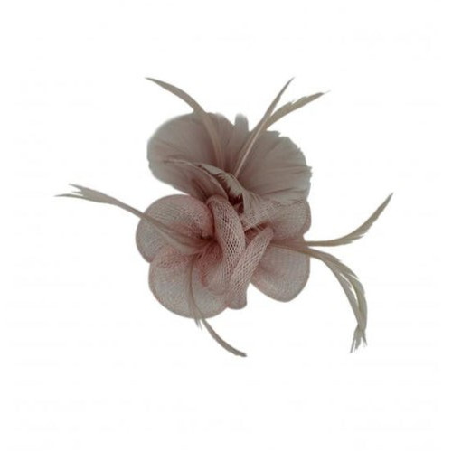 Small twisted flower - twisted, feather