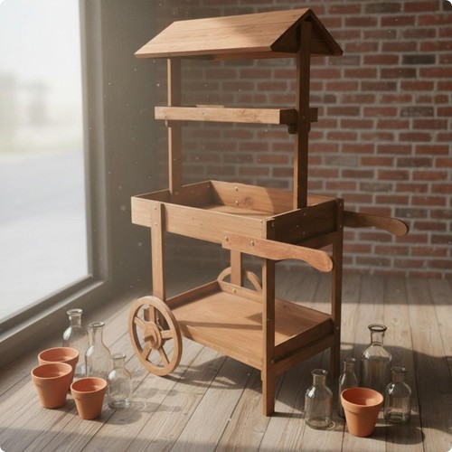 Folding solid wood vintage - folding,