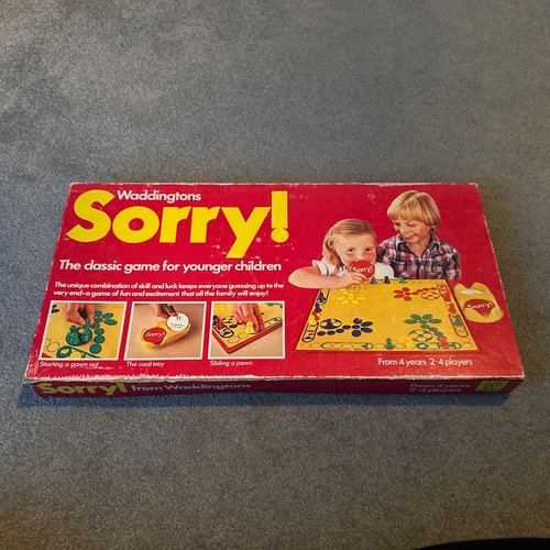 Vintage sorry 1980 - 1980, board