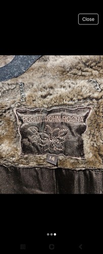 John rocha size14 coat - john,