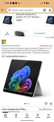 Microsoft surface pro 11th - surface,