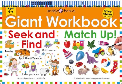 Giant wipe clean workbook - giant,