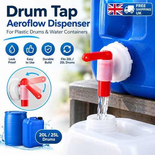 Drum tap aeroflow - tap, dispenser