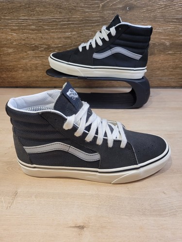 Vans high top - black, white