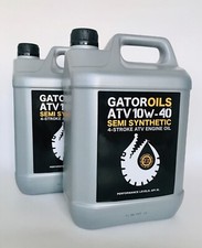 2 x 5 litre Gator ATV 10W-40