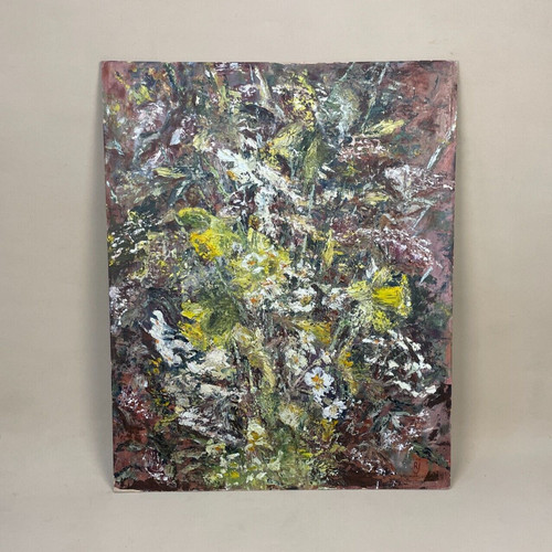 Antique floral abstract - floral,