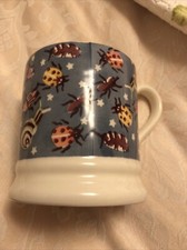 Emma Bridgewater Keep It Creepy Half Pint Mug New First Quality Bugs