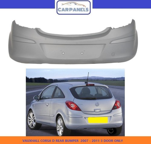 Vauxhall corsa rear bumper - corsa,