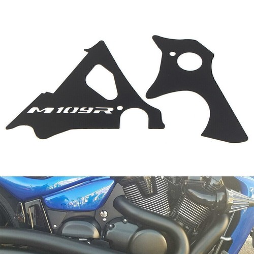 Black engine side covers - covers, frame
