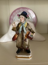 Antique Chelsea? Street Seller  Porcelain Hand Painted Figurine