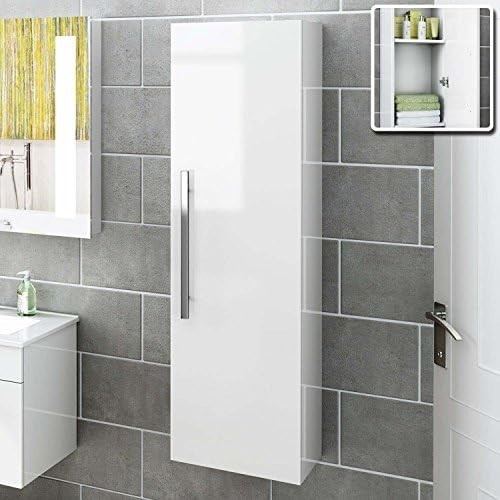 Modern white bathroom wall - modern,