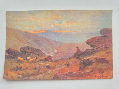 Vintage postcard artist signed - vintage,
