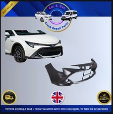 TOYOTA COROLLA 2018 > FRONT BUMPER WITH PDC HIGH QUALITY NEW OE 52119F2909