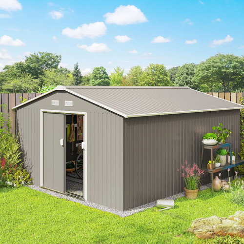 Large mental garden shed - large,