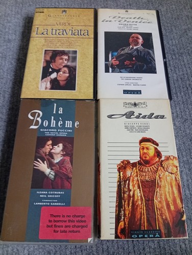Opera vhs video tape - opera,