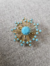 Vintage Avon Sunburst Brooch