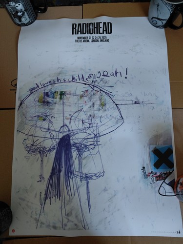 Radiohead 2025 official - 2025, o2