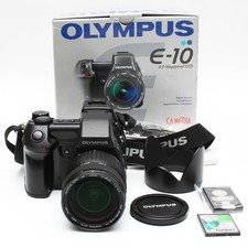 Olympus Camedia E-10 Digital Camera 4MP + 256MB CF Card Tested Fully Working