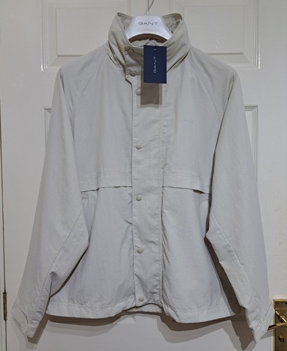 Gant cream raglan jacket men - cream, men's