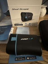 SHOTSCOPE PRO L2 GOLF LASER RANGEFINDER  BLACK / BLUE