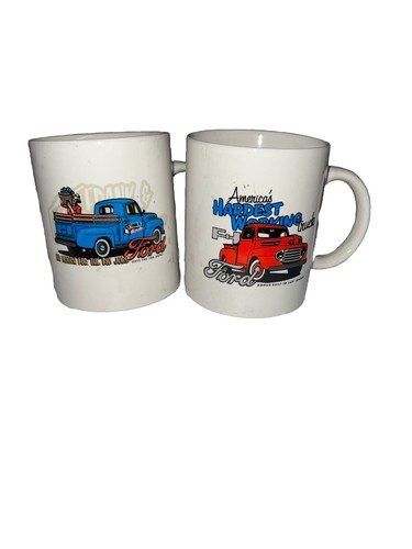 Ford truck coffee mug - coffee, set