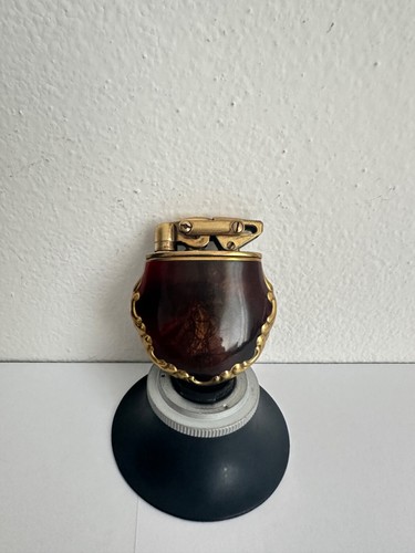Vintage enameled lighter - vintage,