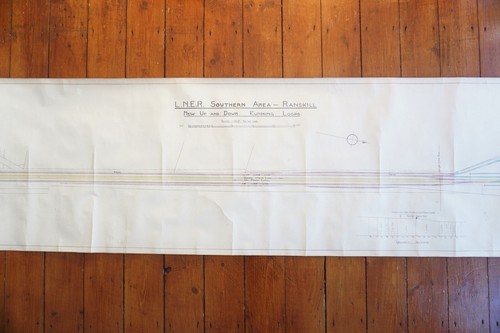 Lner ranskill track map - lner,