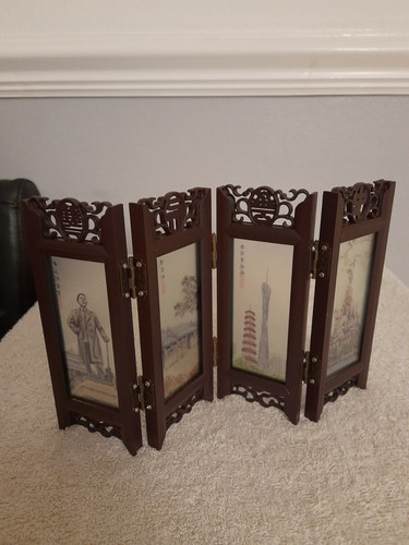 Vintage oriental table - vintage, top