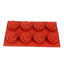 8 Hearts Silicone Cake Bakeware Mould Dome Chocolate Bombe Soap Cake Baking