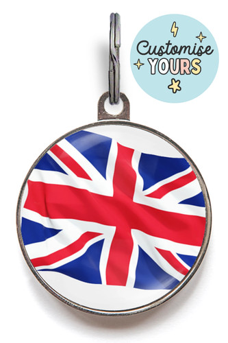 Union jack dog - jack, tag