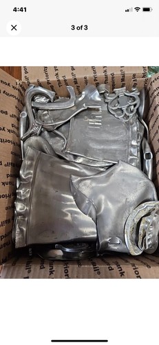 Scrap pewter lot - pewter,