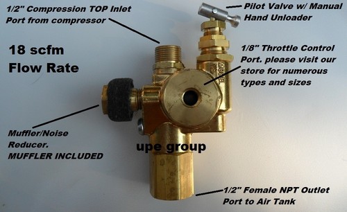 Air compressor pilot - air, check