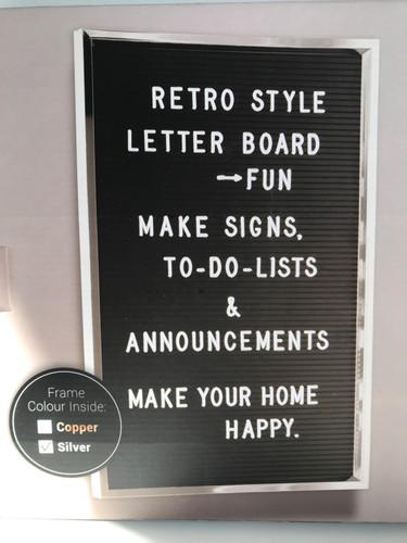 Retro black white letter - black,