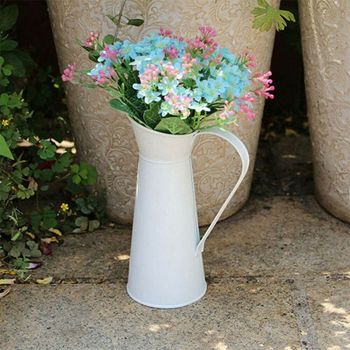 Vintage jug home tin - vintage,