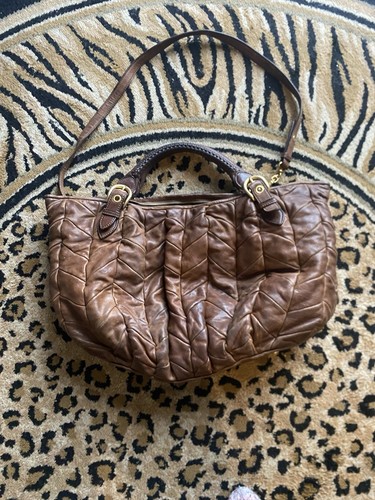 Miu brown - nappa, leather