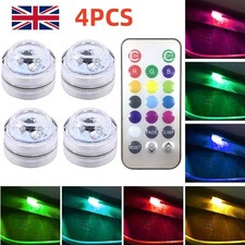 4XMulticolor LED Light Car