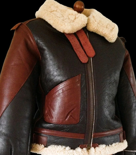 Leather sheepskin - b-3,