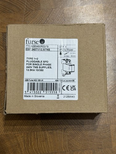 Abb furse esp 240t1 - abb, 240t1/12.5/tns