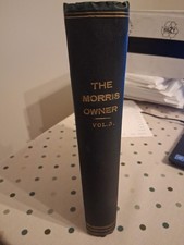 1926 - 1927 THE MORRIS OWNER MAGAZINE BOUND VOLUME MARCH - FEBRUARY VOLUME 3