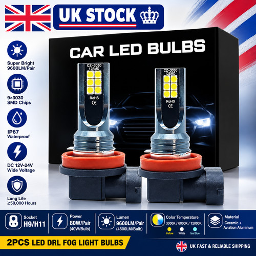 2pcs h11 led headlight - 2pcs,