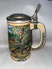 BUDWEISER CS297 GREAT SMOKEY MOUNTAIN 1997 CERAMARTE STEIN MUG - 12801 - 22cm