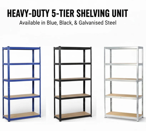 Tier racking shelf heavy - 5,