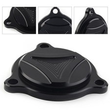 Black Engine Oil Filter Cover