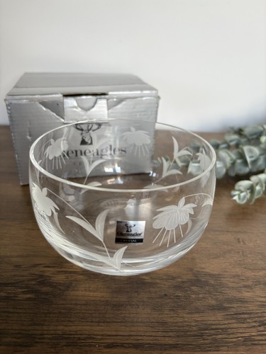 Gleneagles crystal glass bowl - glass,