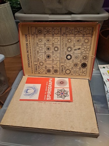 Vintage 1967 spirograph game - 1967,